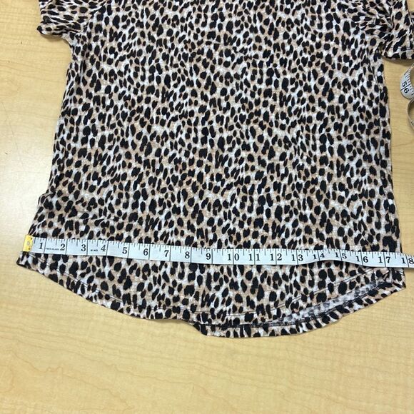Loft linen leopard print tee - Picture 8 of 8